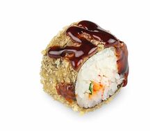 Ролл жареный Калифорния темпура