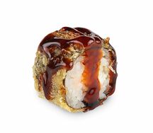 Ролл жареный с лососем