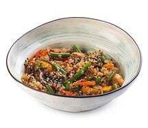 Тяхан с овощами