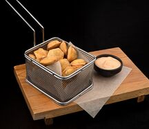 Пельмени жареные