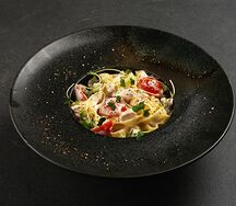 Феттуччине с индейкой