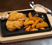 Стейк из цыпленка