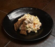 Оливье с мясом