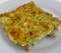 Запеканка куриная с брокколи