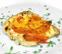 Мясо под сыром