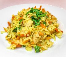 Плов с курицей