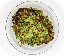 Кабачковые оладьи