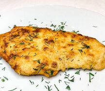 Куриная грудка под горчичным соусом