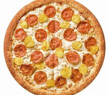 Пицца Пепперони с Lays традиционное тесто средняя (30см)