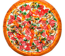 Пицца Ассорти традиционное тесто средняя (30см)