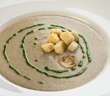 Крем-суп грибной