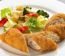 Куриный рулет со сливочным сыром