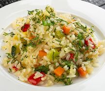 Рис с овощами