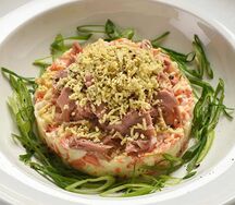 Мимоза с тунцом