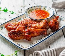 Куриные крылья острые
