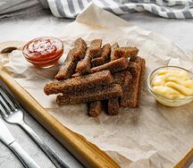 Гренки чесночные