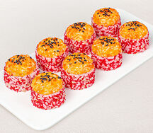 Ролл Шеф лосось с тигровой креветкой