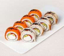 Ролл Филадельфия Угорь и Лосось