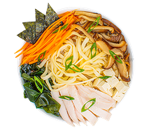 Рамэн с цыпленком