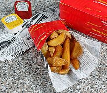 Картофель по-деревенски маленький