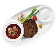 Борщ с говядиной