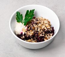 Свекла с орехами