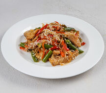 Удон со свининой