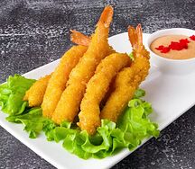 Креветки темпура