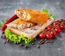 Шаурма в кляре с курицей