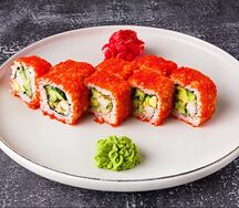 Ролл Калифорния с креветкой