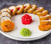 Ролл Цезарь с курицей 