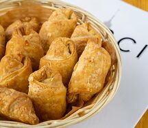 Трубочка с яблоком