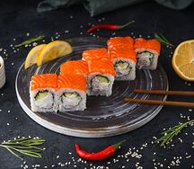 Ролл Филадельфия с креветкой