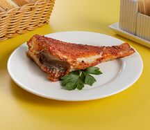 Окунь запечённый