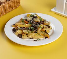 Картофель с грибами