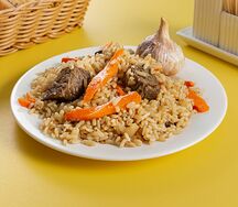 Плов с говядиной