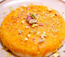 Кунафа с сиропом и фисташкой