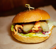 Бургер с говядиной
