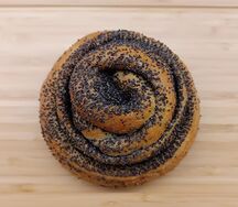 Булочка Маковая розочка