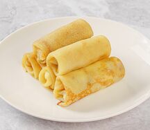 Блинчики с творогом и изюмом