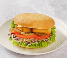 Гамбургер с нагетсами