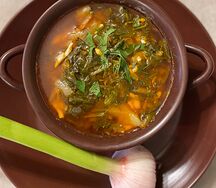 Борщ Зеленый с щавелем