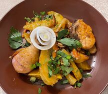 Жаркое Лесника с курицей