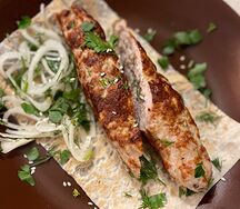 Люля куриные на мангале