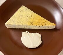 Запеканка творожная с маком