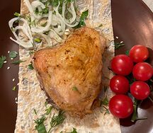 Бедро запеченное