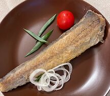 Минтай жареный