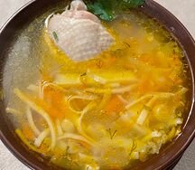 Суп-лапша с курицей