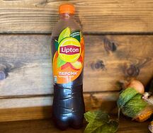 Липтон Черный чай Персик