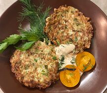 Драники из кабачков